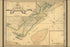 24"x36" Gallery Poster, map Fort Sulivan Charleston South Carolina p1