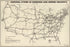 24"x36" Gallery Poster, map National interstate & defense highways 1958