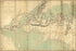 24"x36" Gallery Poster, map New York city Staten Island Long Island 1781