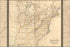 24"x36" Gallery Poster, map Northeast & Southwest Alabama RailRoad, 1854
