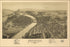 24"x36" Gallery Poster, map Pittston West Pittston Pennsylvania 1892