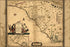 24"x36" Gallery Poster, map north & south carolina georgia florida 1682