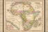 24"x36" Gallery Poster, map of Africa 1844