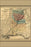 24"x36" Gallery Poster, map of Alabama & Tennessee River Railroad 1865