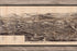 24"x36" Gallery Poster, map of Bennington vermont 1905