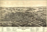 24"x36" Gallery Poster, map of Bowling Green, Ohio 1888