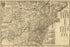 24"x36" Gallery Poster, map of British colonies pre united states of america 1776