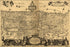 24"x36" Gallery Poster, map of Canaan; holy land palestine israel 1700