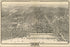 24"x36" Gallery Poster, map of Chicago, central business section 1916