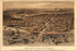 24"x36" Gallery Poster, map of City of Chicago before the fire 1871