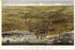 24"x36" Gallery Poster, map of City of Chicago by currier and ives 1874