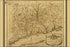 24"x36" Gallery Poster, map of Connecticut from actual survey 1797
