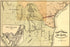24"x36" Gallery Poster, map of Corpus Christi & Rio Grande Railroad 1874