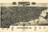 24"x36" Gallery Poster, map of Davenport, Iowa 1888