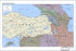 24"x36" Gallery Poster, map of Eastern Turkey and vicinity 2002
