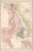 24"x36" Gallery Poster, map of Egypt, Arabia Petraea, Abyssini 1885