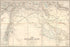 24"x36" Gallery Poster, map of Euphrates river Valley israel iraq 1900