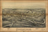 24"x36" Gallery Poster, map of Factoryville pennsylvania 1891