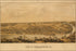 24"x36" Gallery Poster, map of Fredericksburg, Virginia Nov. 1862