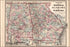 24"x36" Gallery Poster, map of Georgia, Alabama, and Florida 1863