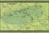 24"x36" Gallery Poster, map of Great Smoky Mountains National Park 1981