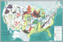24"x36" Gallery Poster, map of Ground Water in united states pub 1970