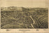 24"x36" Gallery Poster, map of Johnsonburg, Pennsylvania 1895