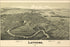 24"x36" Gallery Poster, map of Latrobe, Pennsylvania 1900