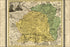 24"x36" Gallery Poster, map of Lithuania 1778 in latin
