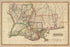 24"x36" Gallery Poster, map of Louisiana 1817