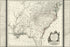 24"x36" Gallery Poster, map of Louisiana georgia Carolina Virginia 1784