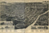 24"x36" Gallery Poster, map of Macon, Georgia 1887