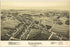 24"x36" Gallery Poster, map of Macungie, Lehigh County Pennsylvania, 1893