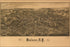 24"x36" Gallery Poster, map of Malone, New york 1886