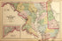 24"x36" Gallery Poster, map of Maryland, Delaware 1878