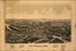 24"x36" Gallery Poster, map of Mittineague, Massachusetts 1889