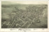 24"x36" Gallery Poster, map of Montrose, pennsylvania 1890