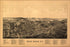 24"x36" Gallery Poster, map of Mount Morris, New york 1893