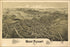 24"x36" Gallery Poster, map of Mount Pleasant, Pennsylvania 1900