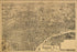 24"x36" Gallery Poster, map of Newark, New jersey 1895