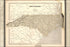 24"x36" Gallery Poster, map of North Carolina 1842