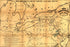 24"x36" Gallery Poster, map of North Pennsylvania RailRoad 1853