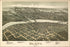 24"x36" Gallery Poster, map of Oil City, Pennsylvania 1896