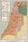 24"x36" Gallery Poster, map of Palestine israel at time of Jesus pb1912