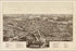 24"x36" Gallery Poster, map of Perry, New york state 1892
