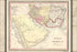 24"x36" Gallery Poster, map of Persia Arabia iran iraq saudi 1846
