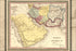 24"x36" Gallery Poster, map of Persia Arabia iran iraq saudi 1852