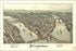 24"x36" Gallery Poster, map of Pittsburgh, Pennsylvania 1902