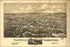 24"x36" Gallery Poster, map of Plainville, Connecticut 1878