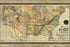 24"x36" Gallery Poster, map of Shenandoah Valley Railroad 1890